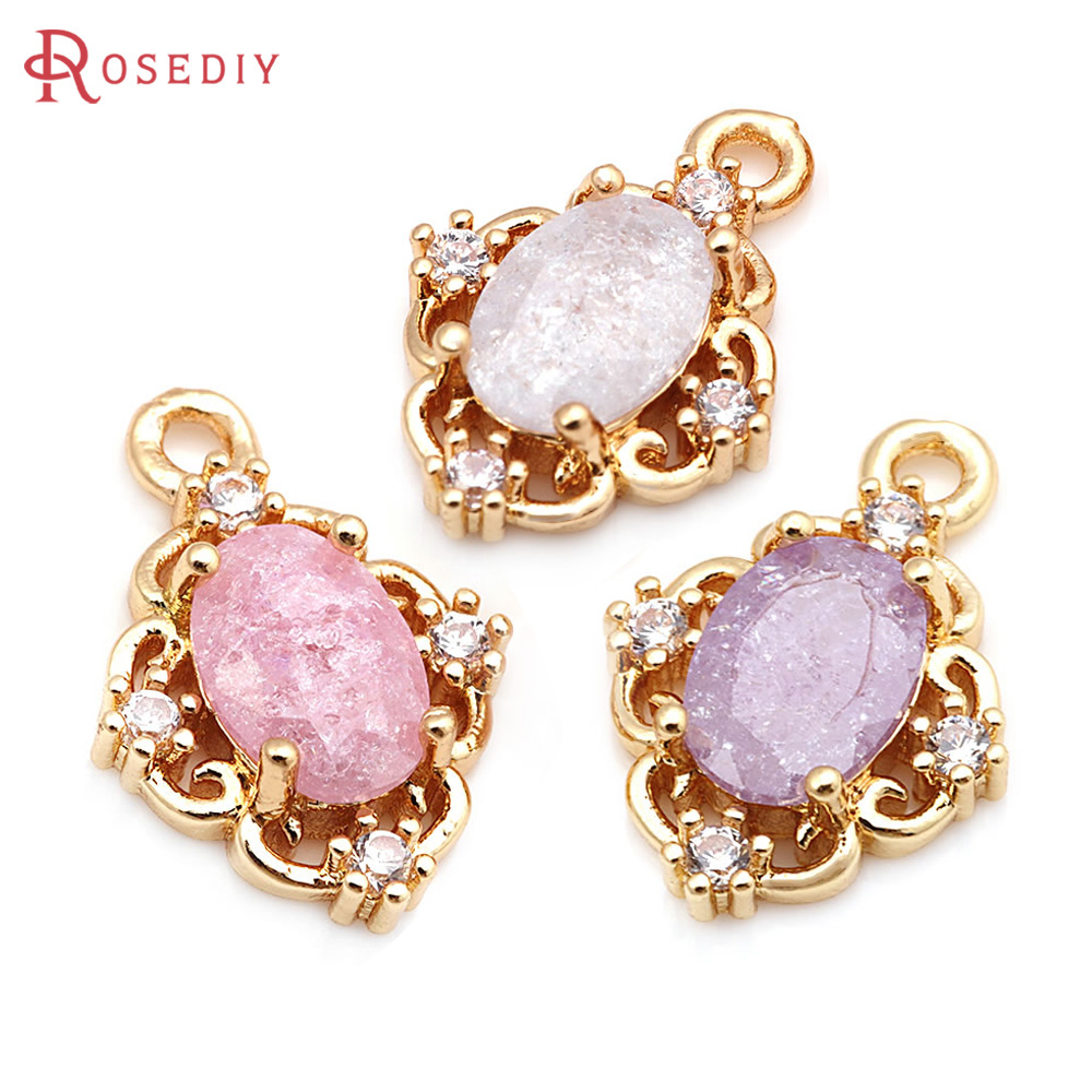 Women Fashion Jewellery - 18K Gold Color Brass and Zircon