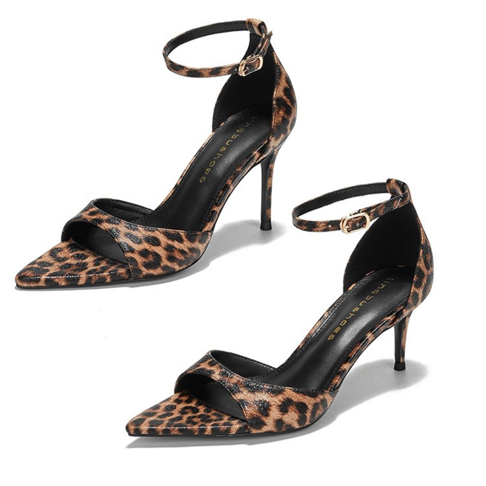Women Fashion Simple - Leopard Print Women's Sandals Simple Versatile