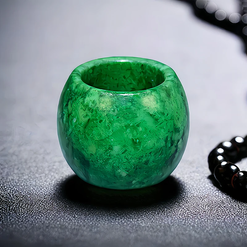 22mm Green Real Jade Rings for - Women Fashion Jewellery recensie en prijs