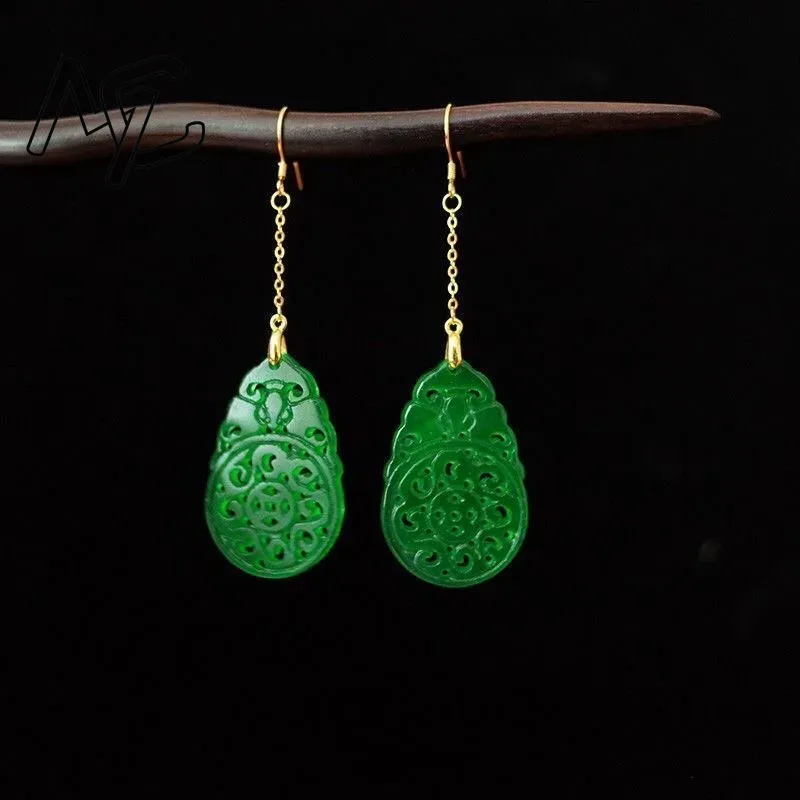 925 Silver Natural Green Jade  - Women Fashion Jewellery recensie en prijs