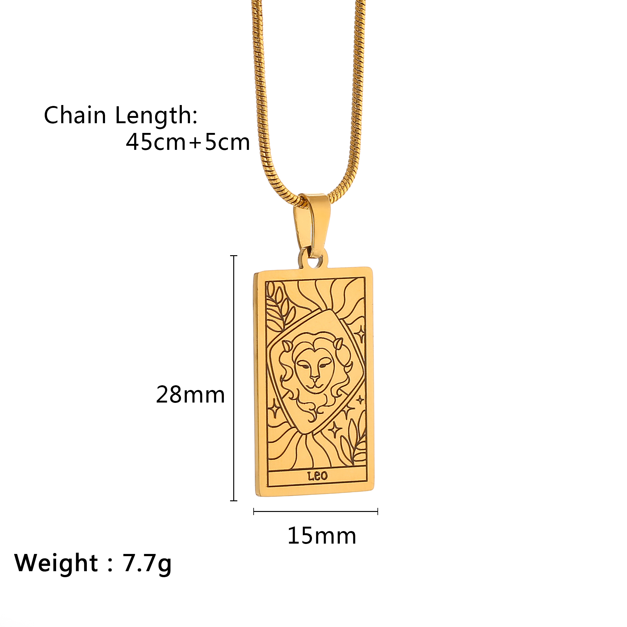 Zodiac Sign Necklace Stainless - Women'S Ysl Fashion recensie en prijs