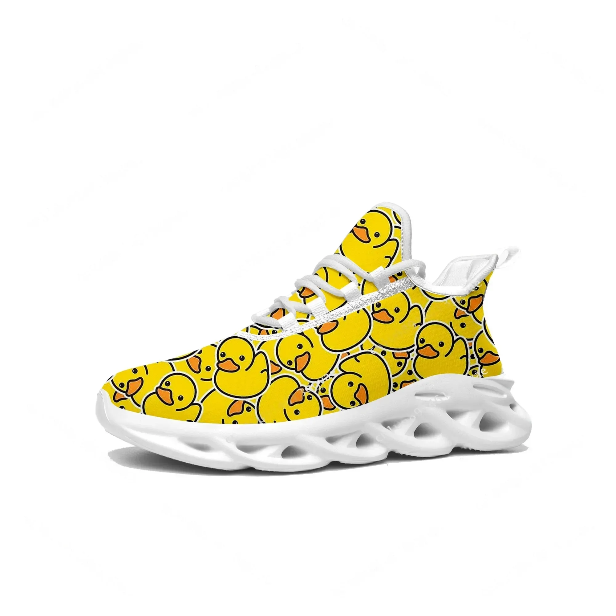 Yellow Duck Printed Flats Snea - Women'S Yellow Fashion Sneakers recensie en prijs