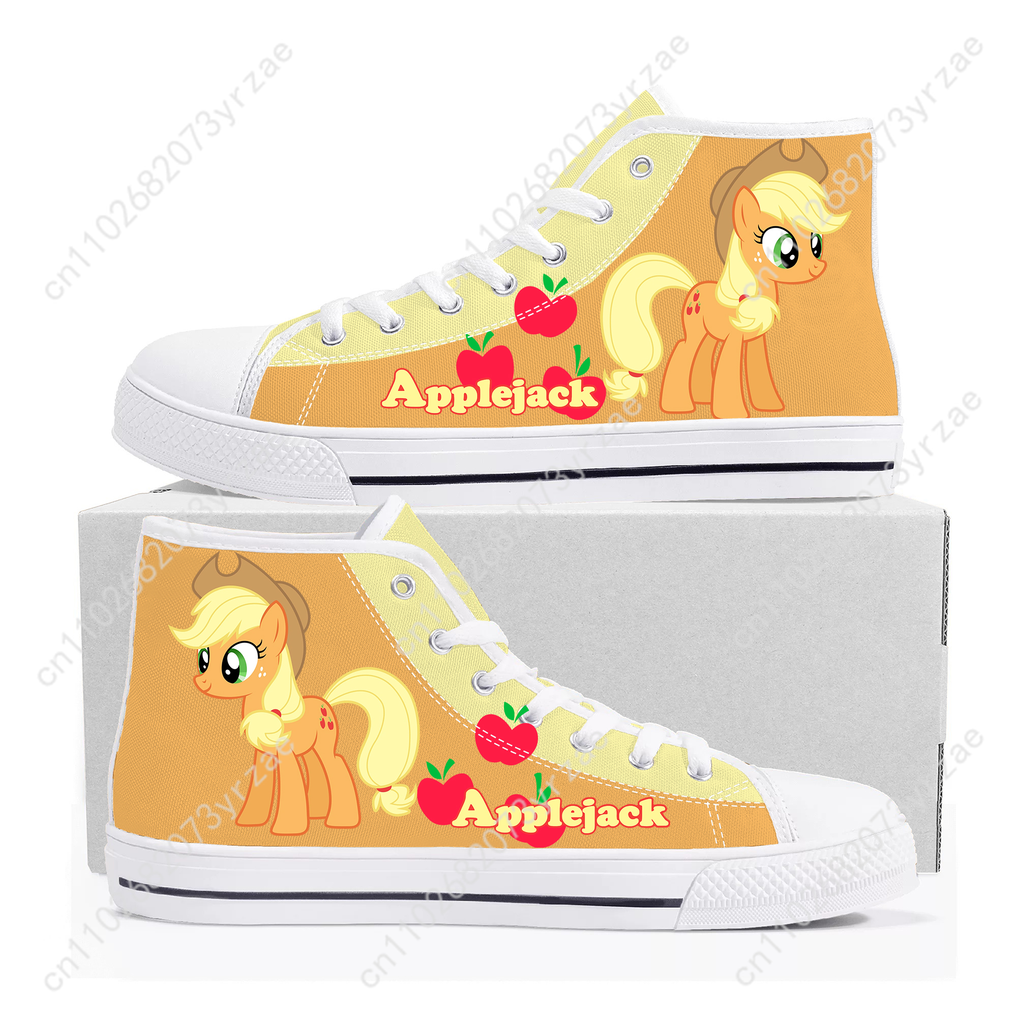Applejack High Top Shoes Man W - Women'S Yellow Fashion Sneakers recensie en prijs