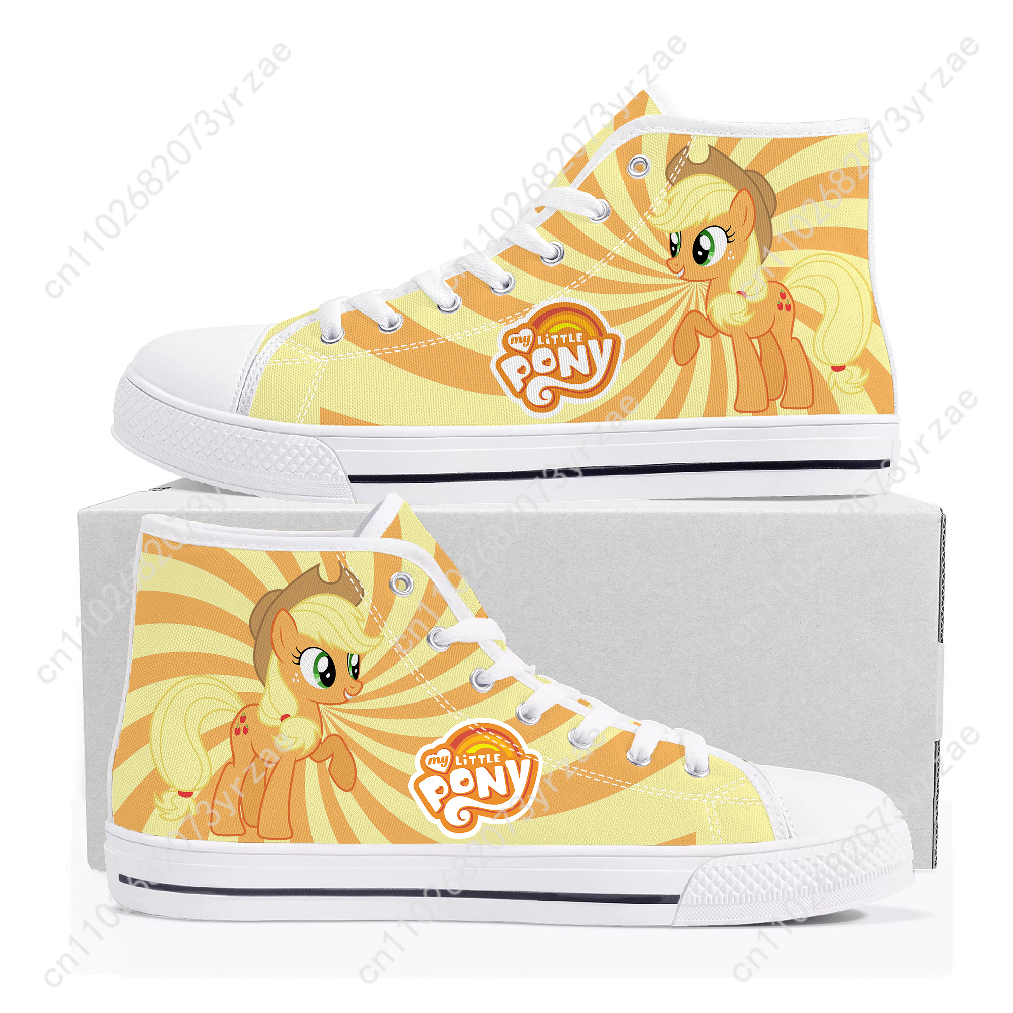 Applejack High Top Shoes Man W - Women'S Yellow Fashion Sneakers recensie en prijs