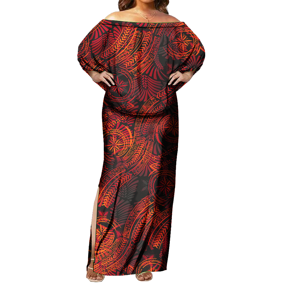 Tapa Tribal Design Sexy off Sh - Women'S Fashion Middle Ages recensie en prijs