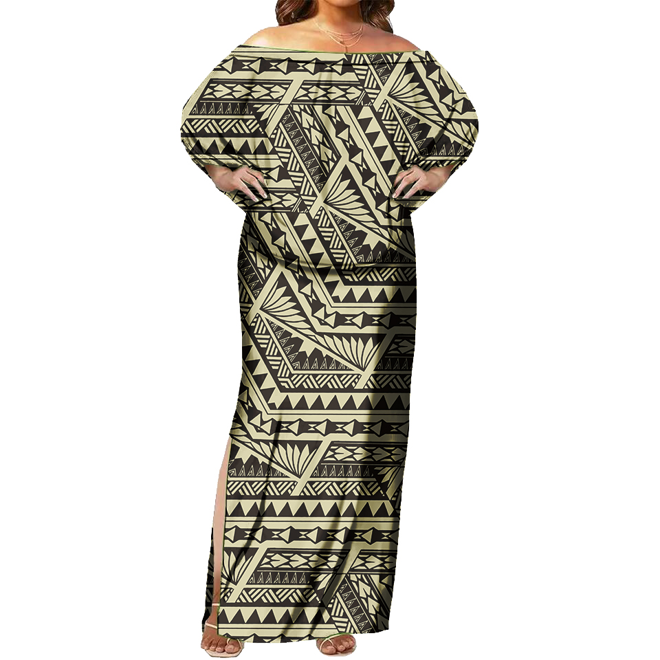 Tapa Tribal Design Sexy off Sh - Women'S Fashion Middle Ages recensie en prijs