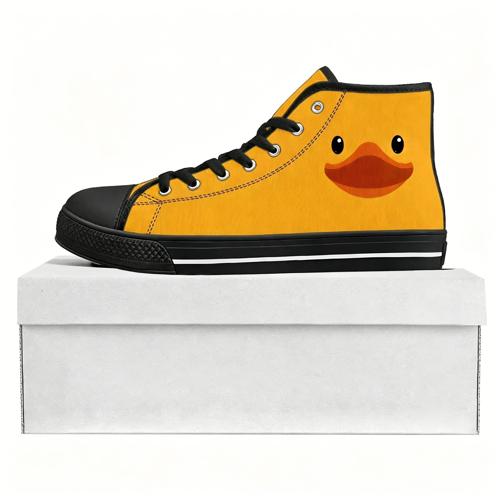 Yellow Duck Printed High Top H - Women'S Yellow Fashion Sneakers recensie en prijs