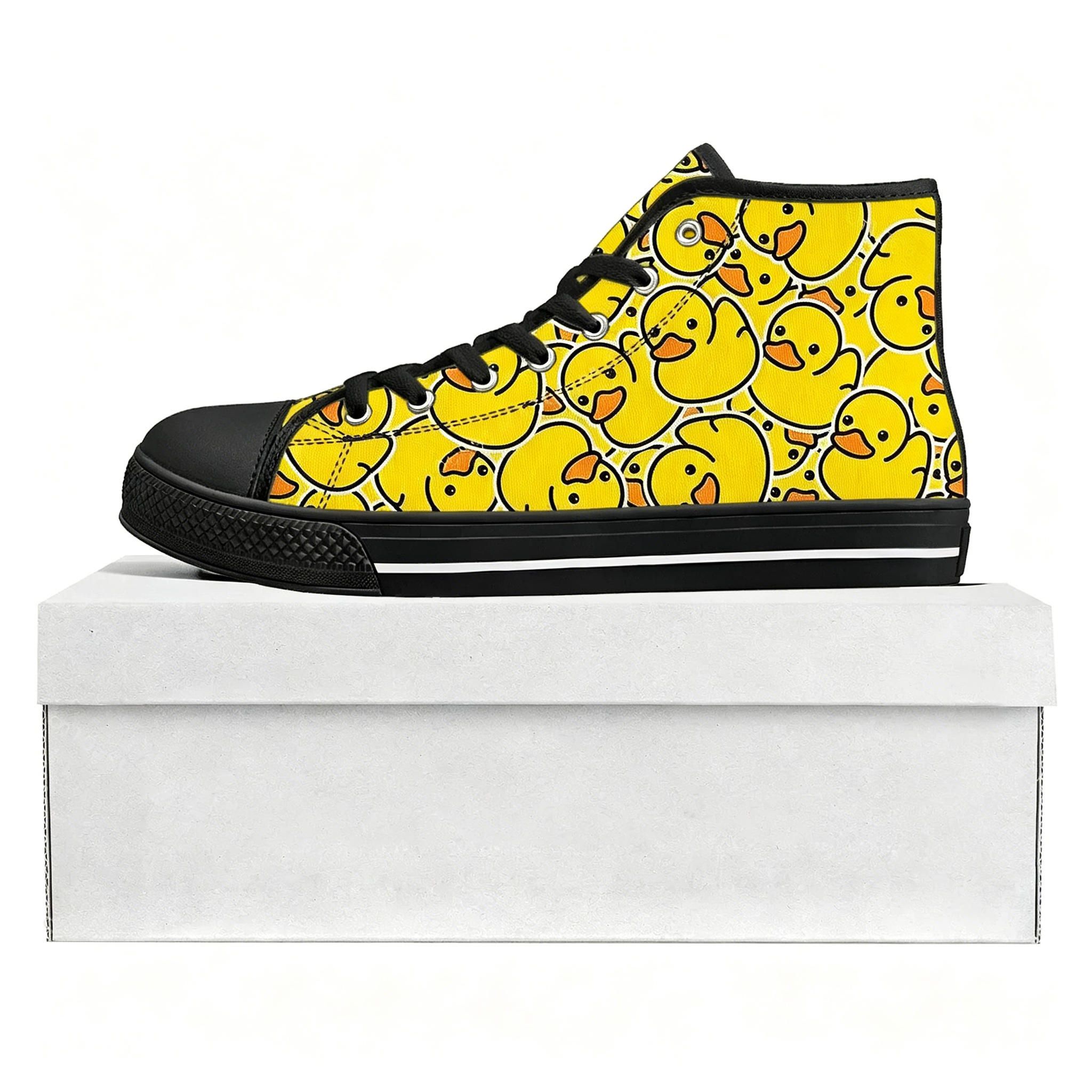 Yellow Duck Printed High Top H - Women'S Yellow Fashion Sneakers recensie en prijs