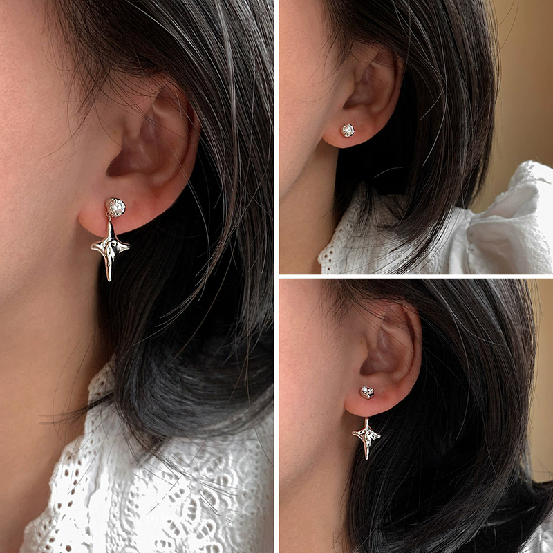 S925 Silver Needles Four-point - Women'S Real Y2K Fashion recensie en prijs