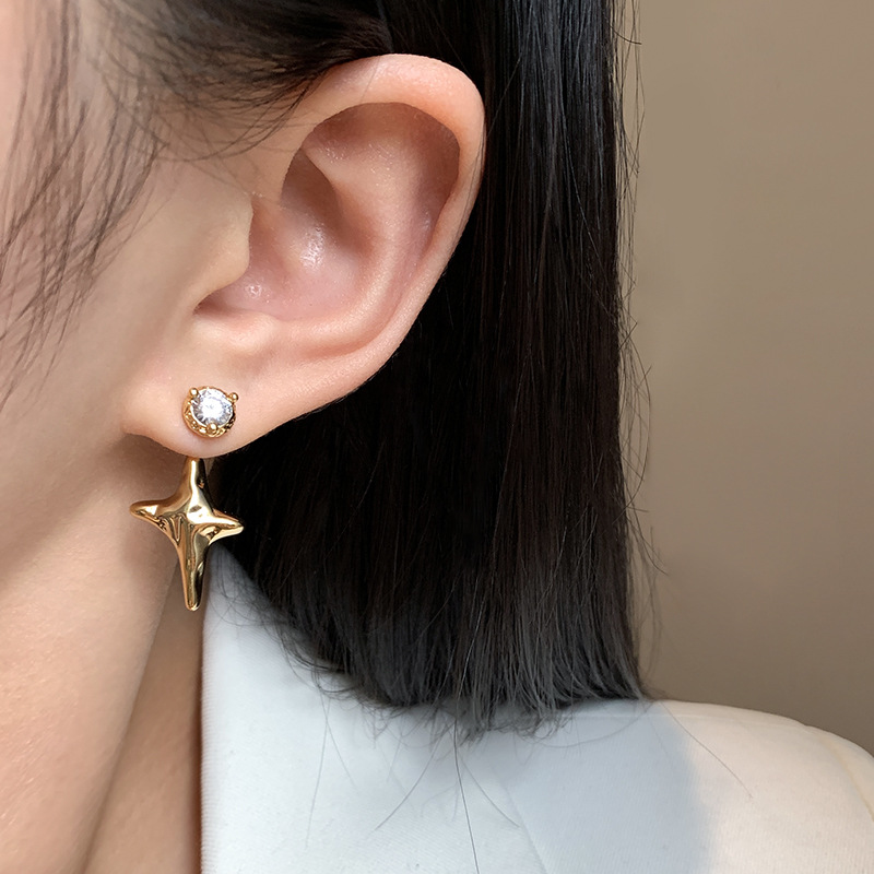 S925 Silver Needles Four-point - Women'S Real Y2K Fashion recensie en prijs