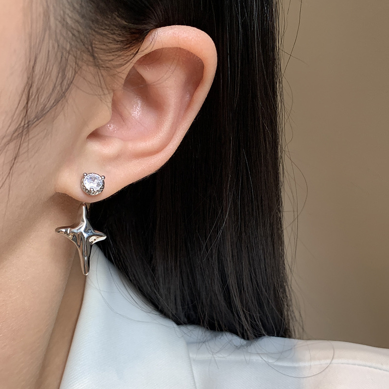 S925 Silver Needles Four-point - Women'S Real Y2K Fashion recensie en prijs