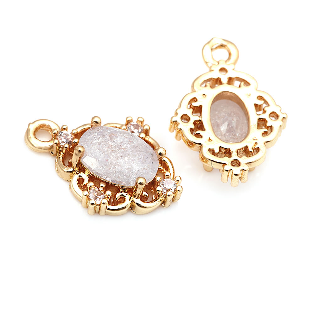18K Gold Color Brass and Zirco - Women Fashion Jewellery recensie en prijs