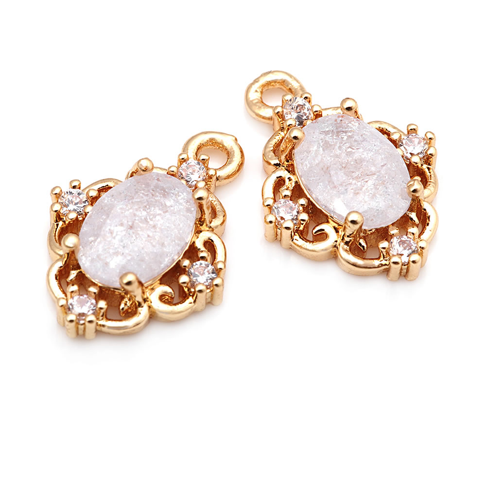 18K Gold Color Brass and Zirco - Women Fashion Jewellery recensie en prijs