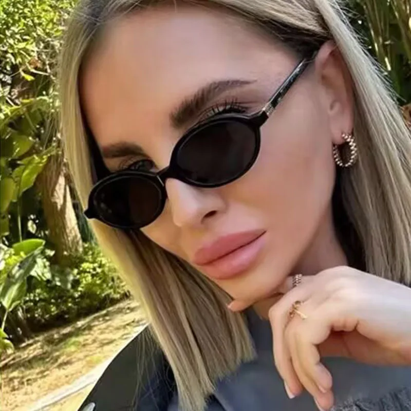 New Oval sunglasses For women  - Women'S Fashion Glasses With Clear Lenses recensie en prijs