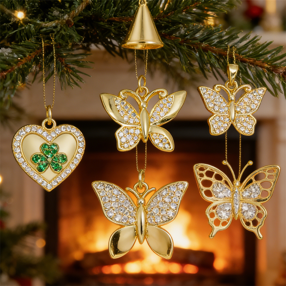 3Pcs Pendants Brass Plated Cub - Women Fashion Jewellery recensie en prijs
