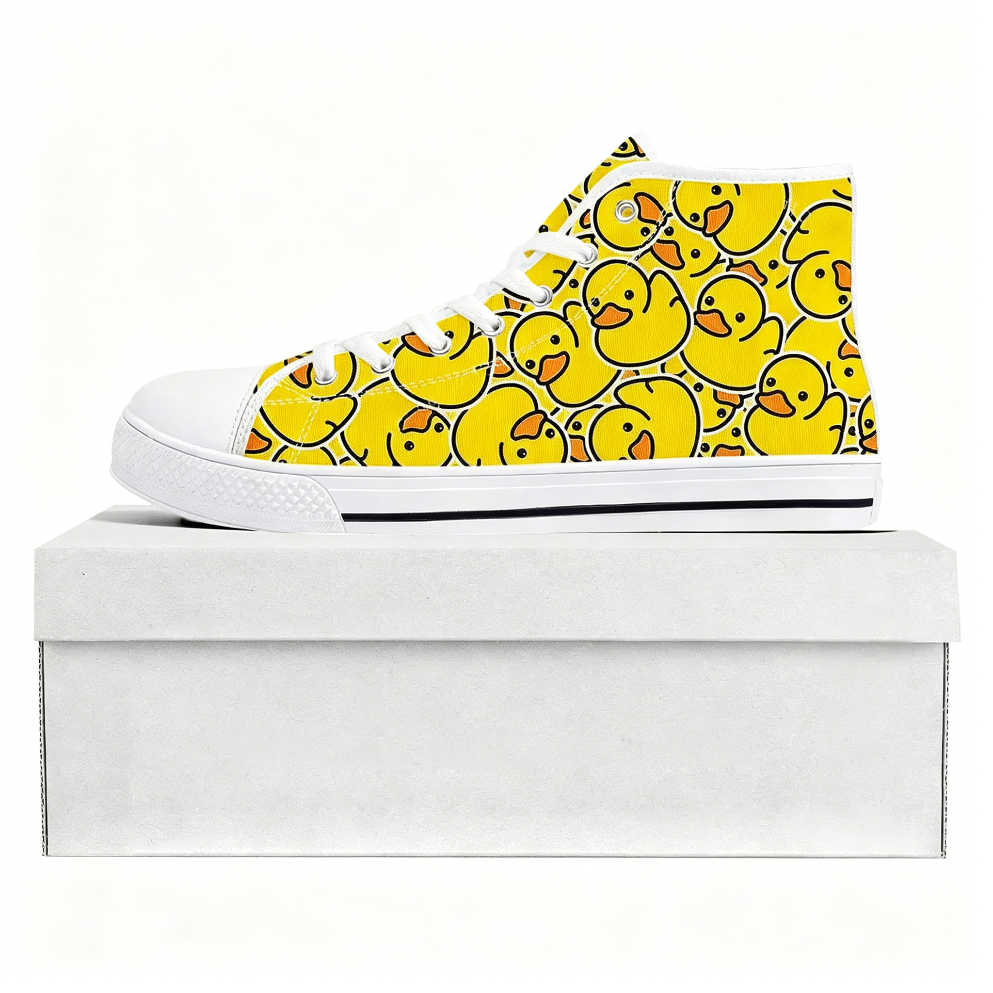 Yellow Duck Printed High Top H - Women'S Yellow Fashion Sneakers recensie en prijs