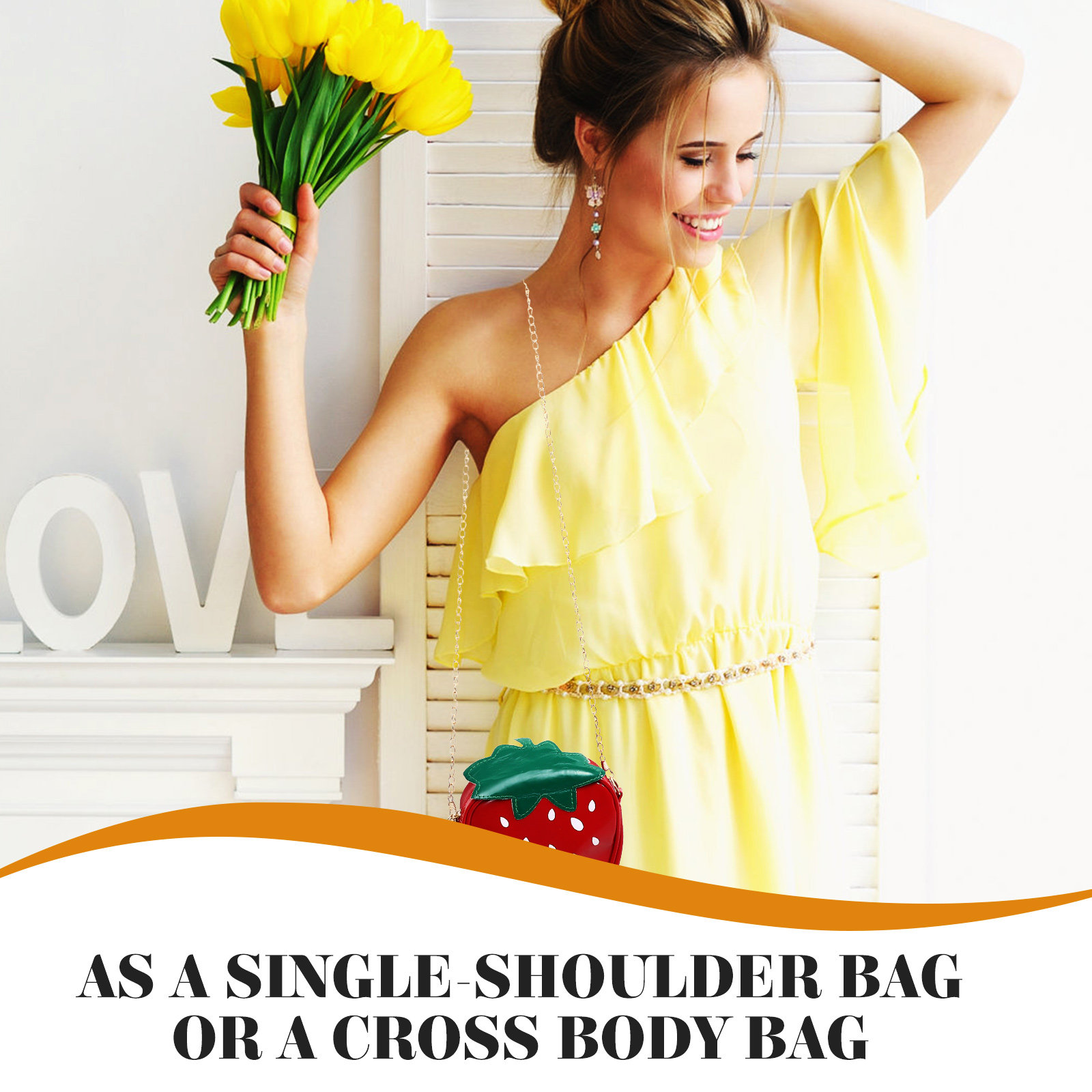 Trendy Fruit Shape Cross Body  - Women Fashion Designers recensie en prijs