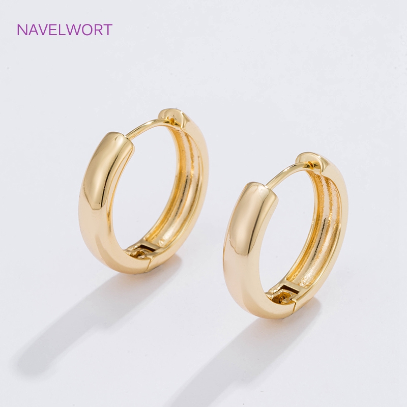 6 Sizes Gold Plated Circle Hoo - Women Fashion Jewellery recensie en prijs