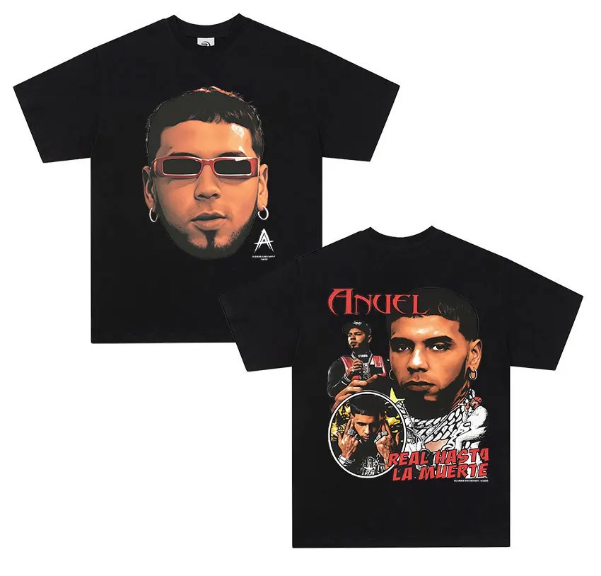 Rapper ANUEL AA Real Hastala M - Women'S Real Y2K Fashion recensie en prijs