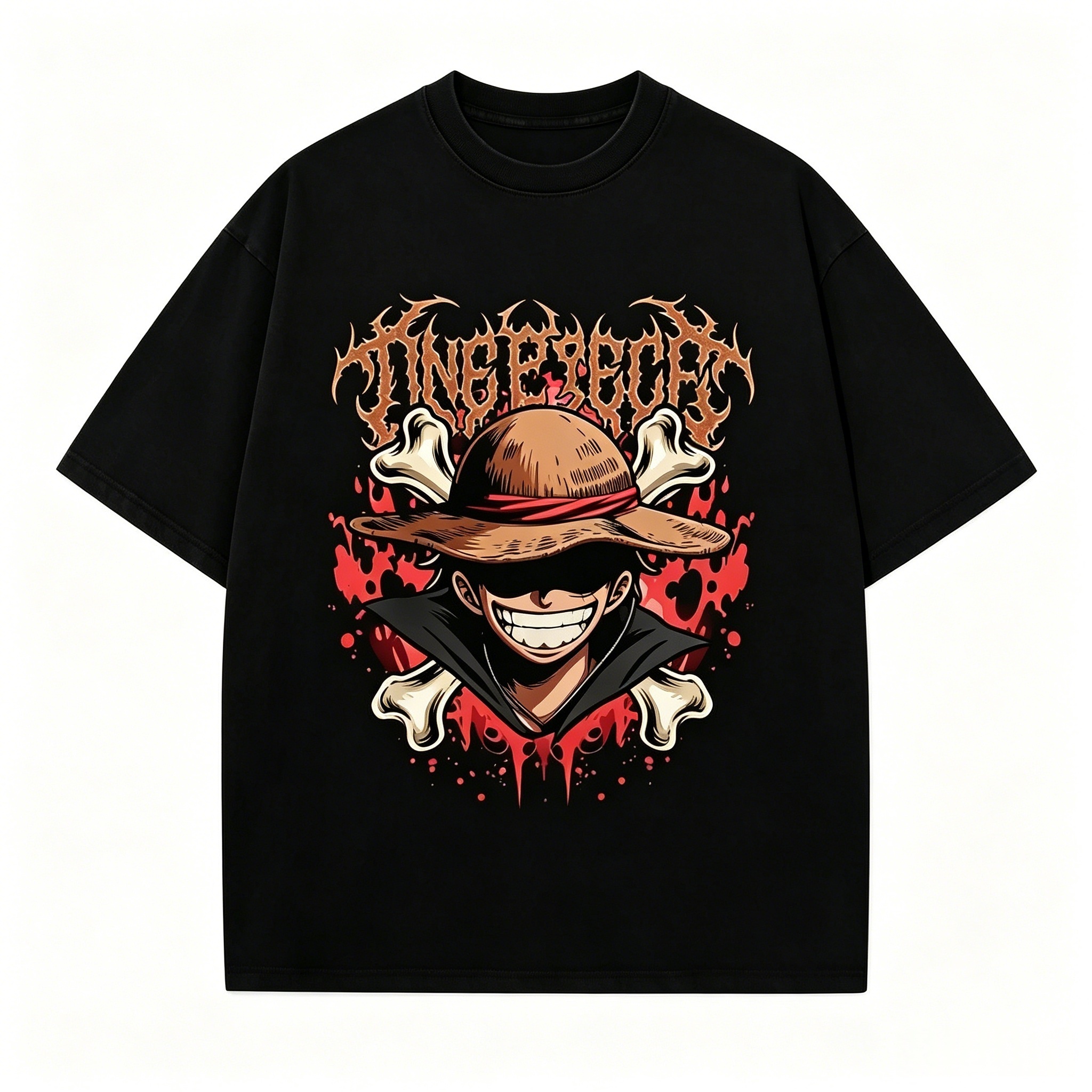 One Piece Luffy Oversized T-Sh - Straw Hat Summer recensie en prijs