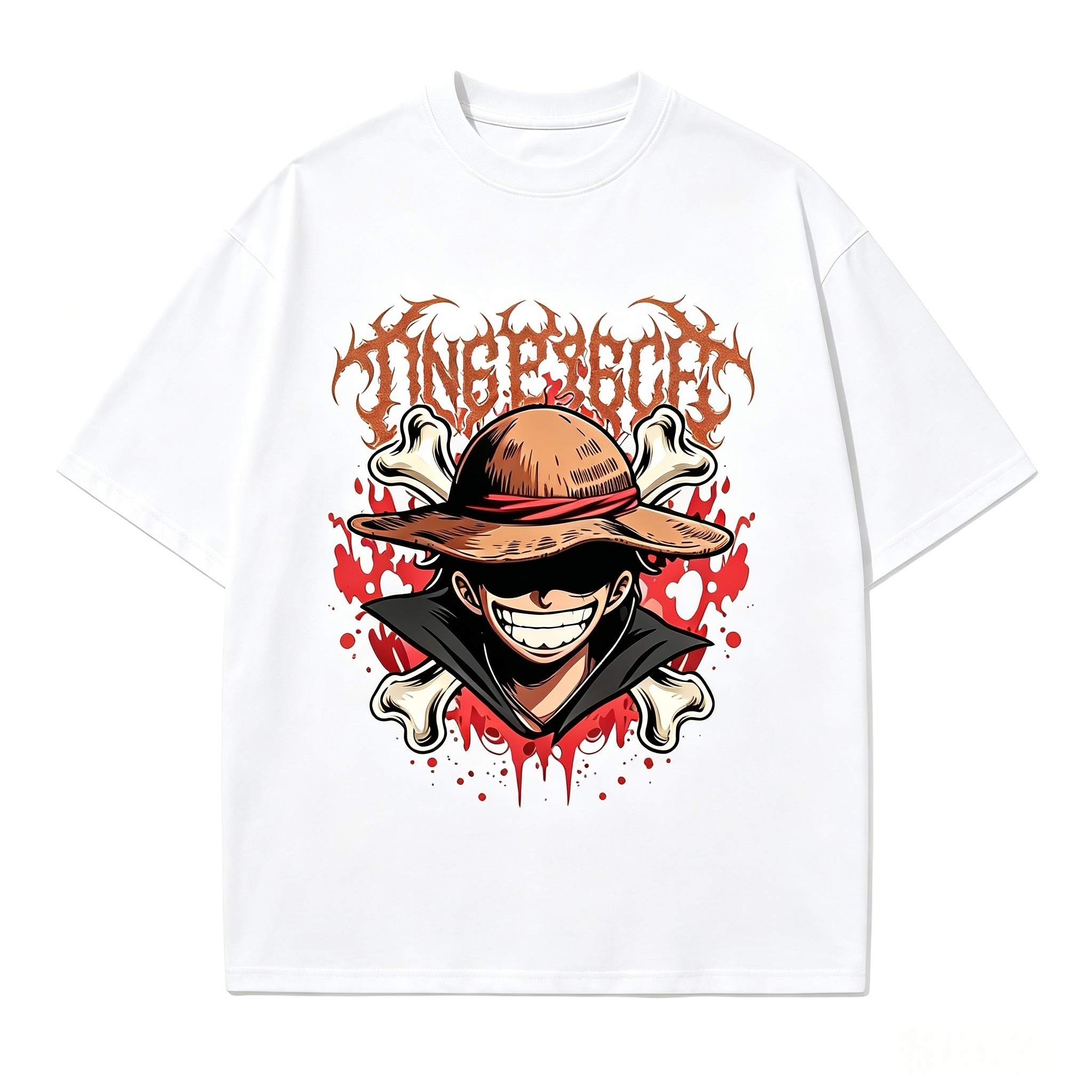 One Piece Luffy Oversized T-Sh - Straw Hat Summer recensie en prijs
