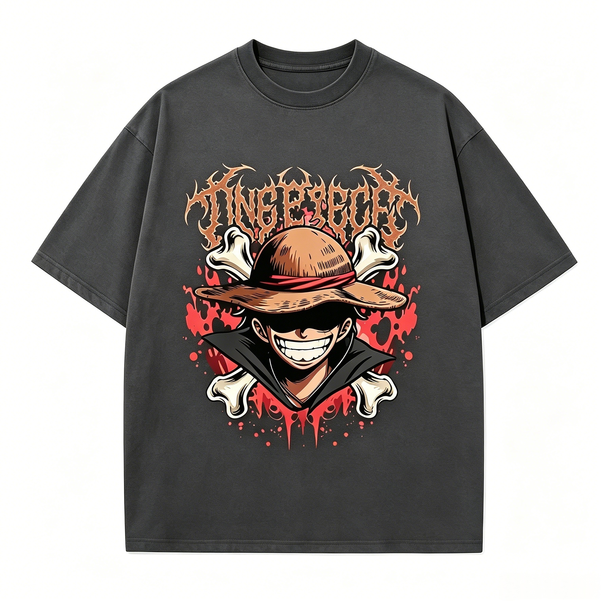 One Piece Luffy Oversized T-Sh - Straw Hat Summer recensie en prijs