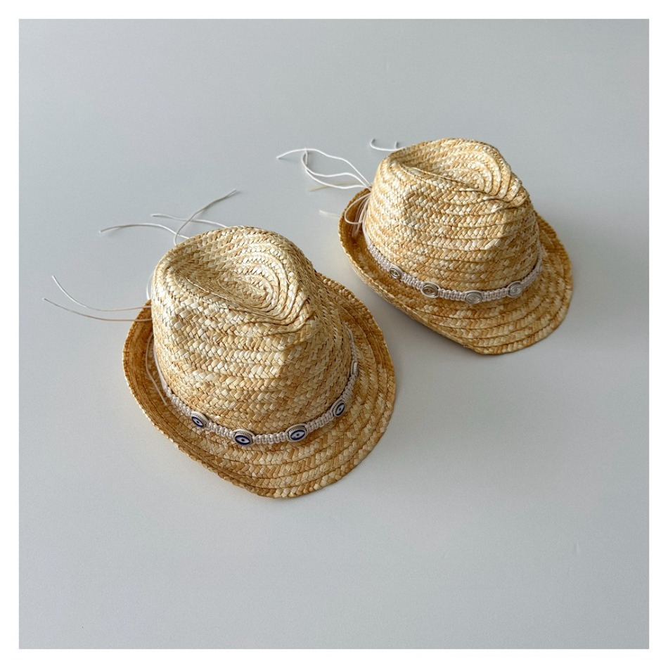 Kids Natural Straw Fedora Hat  - Straw Hat Summer recensie en prijs