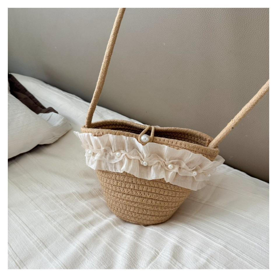 Kids Summer Straw Hat and Bag  - Straw Hat Summer recensie en prijs