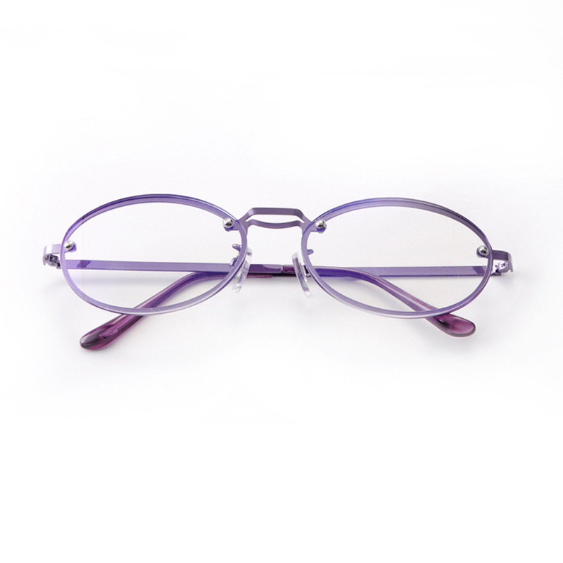 Women's Oval Purple Anti Blue  - Women'S Fashion Glasses With Clear Lenses recensie en prijs