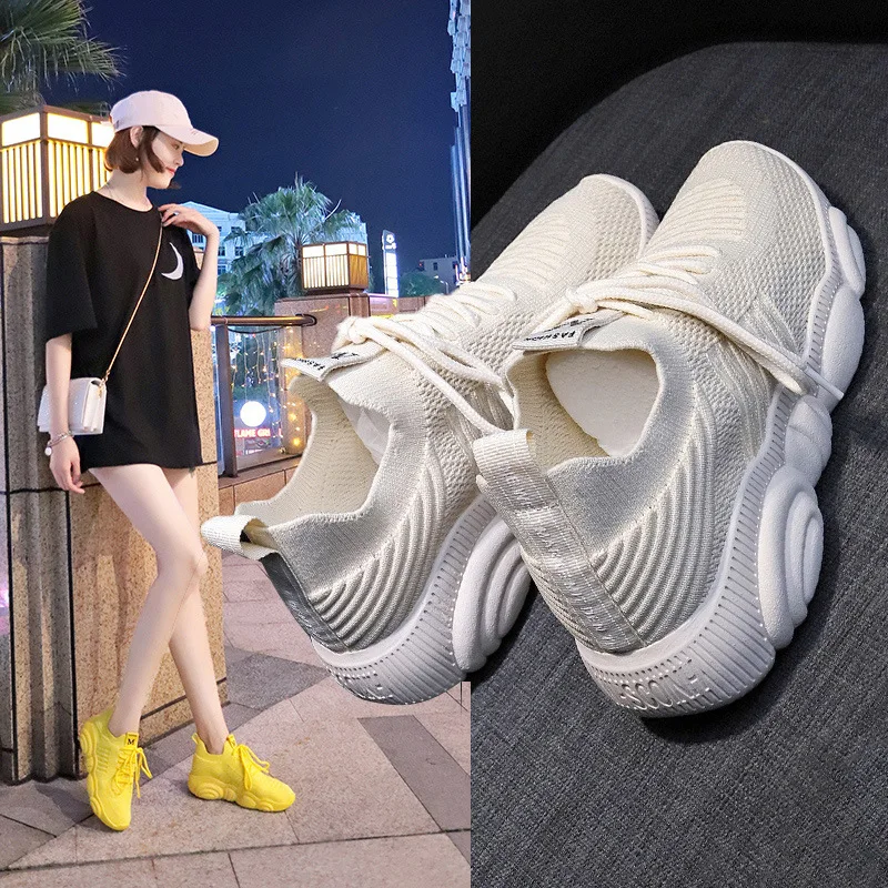 Fashion Sneakers Women Platfor - Women'S Yellow Fashion Sneakers recensie en prijs