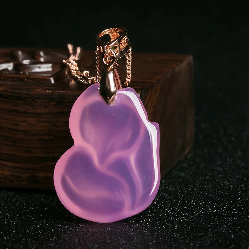 Natural Purple Agate Fox Penda - Women Fashion Jewellery recensie en prijs