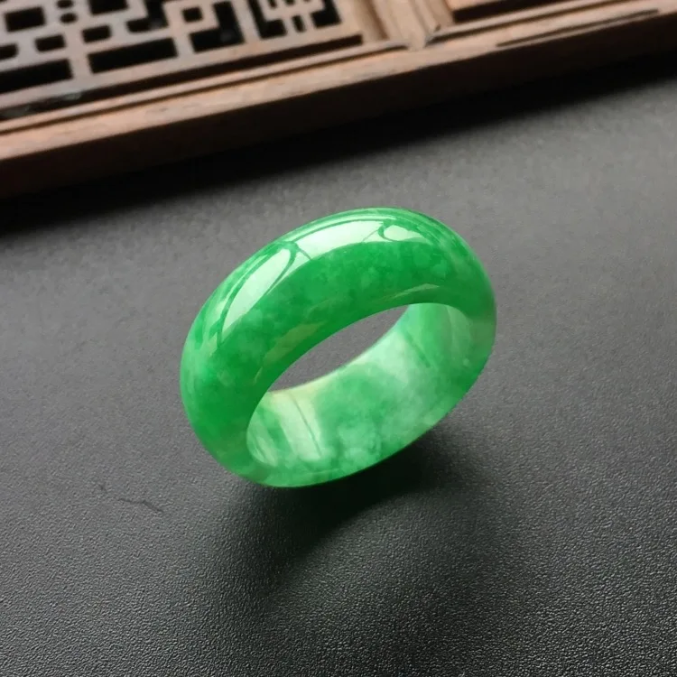 Natural Green Jade Ring Jadeit - Women Fashion Jewellery recensie en prijs