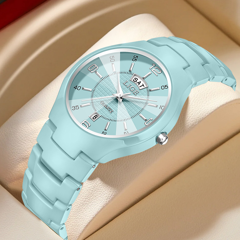 LIGE Luxury Elegant Quartz Wom - Women Fashion Simple recensie en prijs