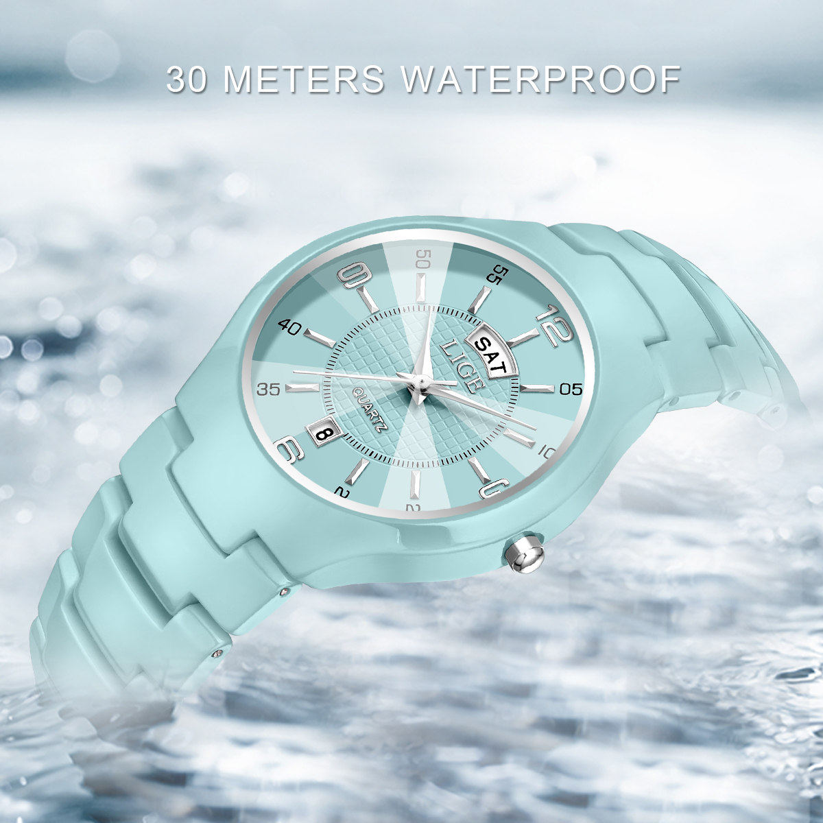 LIGE Luxury Elegant Quartz Wom - Women Fashion Simple recensie en prijs