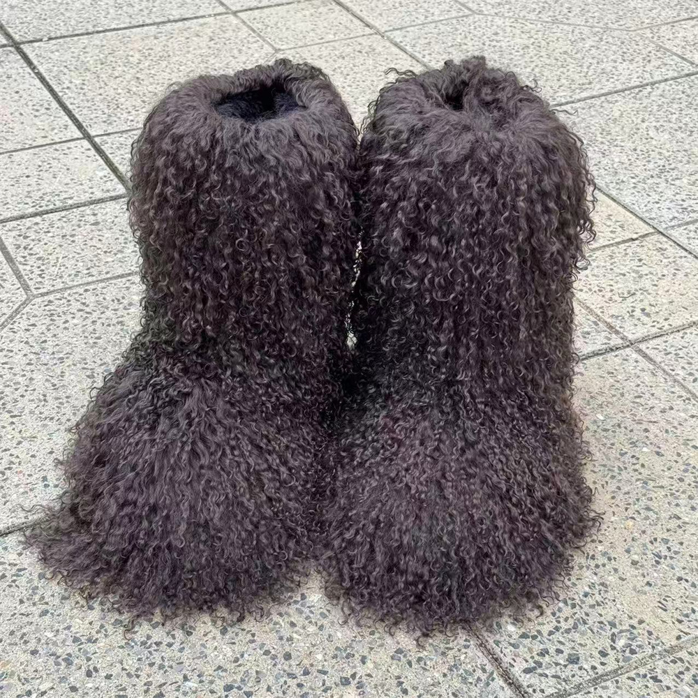 Y2K Fluffy Real Mongolian Fut  - Women'S Real Y2K Fashion recensie en prijs