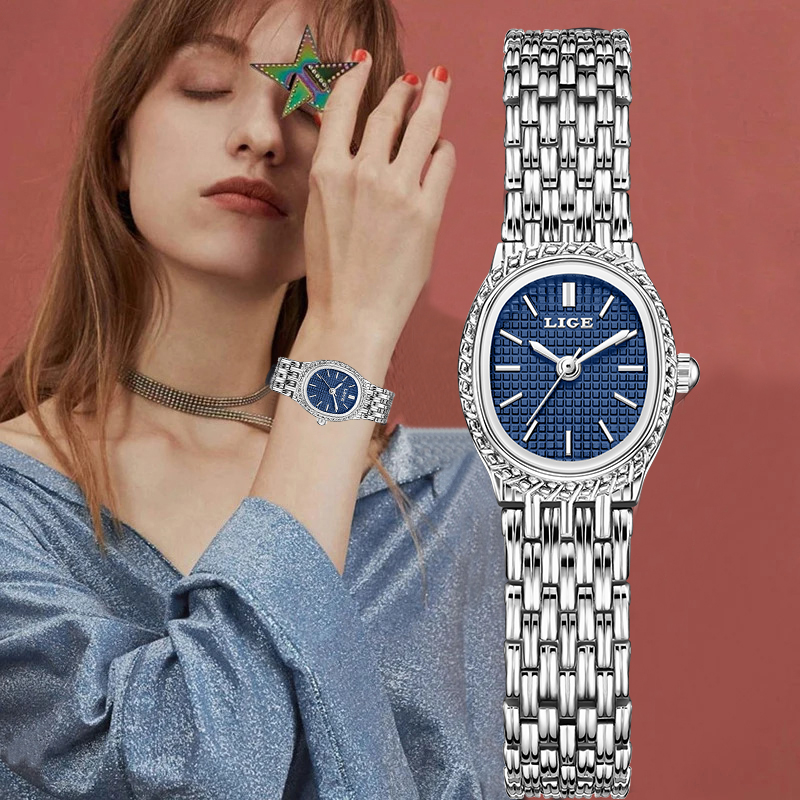 LIGE Fashion Luxury Quartz Wom - Women Fashion Simple recensie en prijs