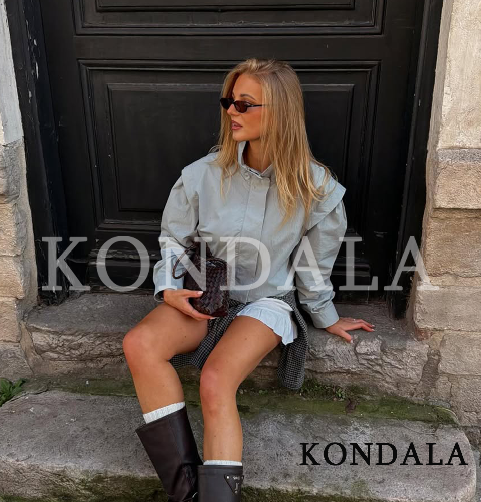KONDALA Women Summer Stand-Col - Women'S Fashion Trends 2026 Spring Summer recensie en prijs