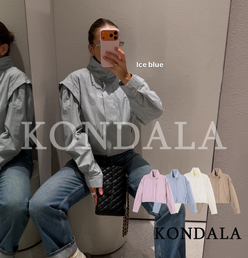 KONDALA Women Summer Stand-Col - Women'S Fashion Trends 2026 Spring Summer recensie en prijs
