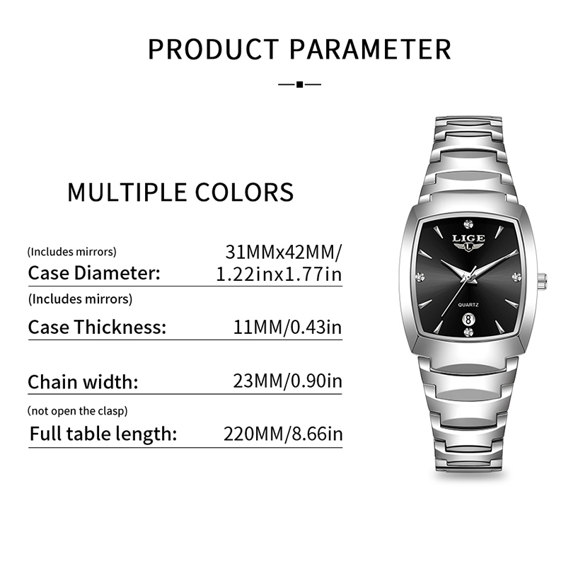 LIGE Watch women Business Luxu - Women Fashion Simple recensie en prijs