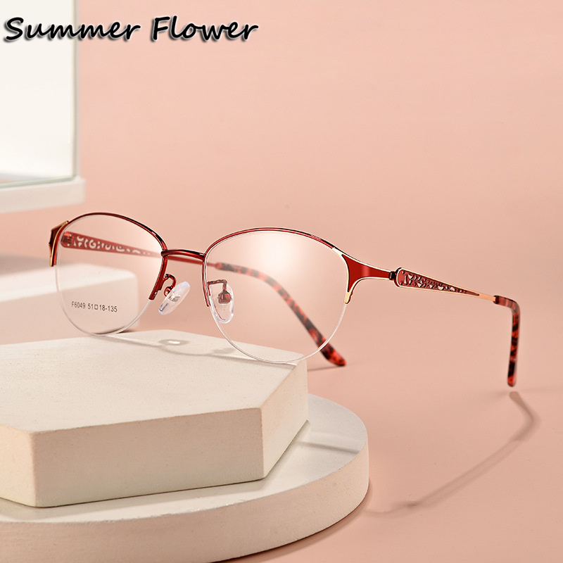 Women Oval Glasses Alloy Optic - Women'S Fashion Glasses With Clear Lenses recensie en prijs