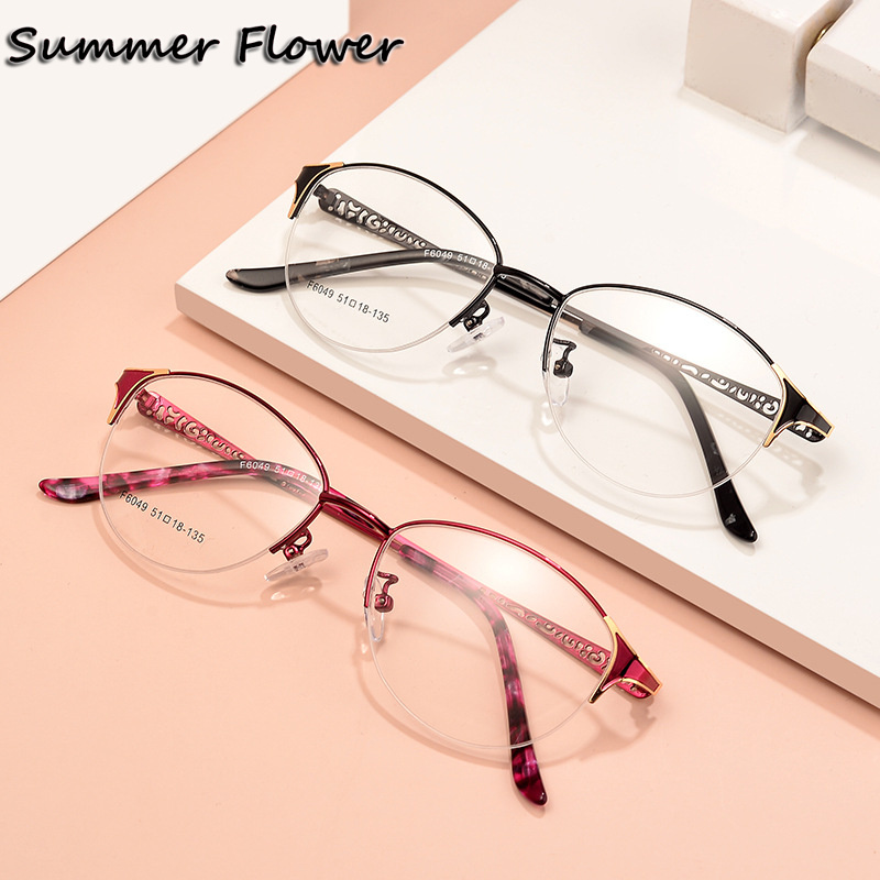 Women Oval Glasses Alloy Optic - Women'S Fashion Glasses With Clear Lenses recensie en prijs