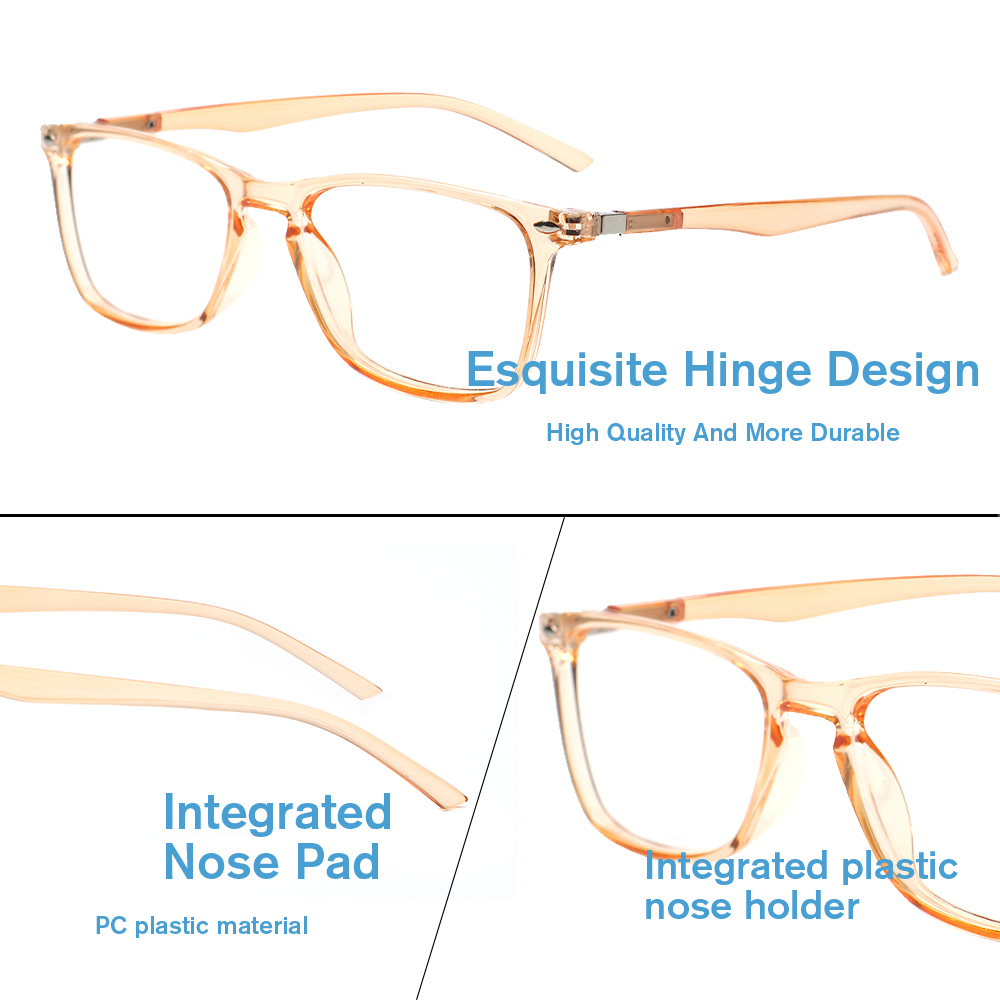 Fashion Simple Transparent Rec - Women'S Fashion Glasses With Clear Lenses recensie en prijs