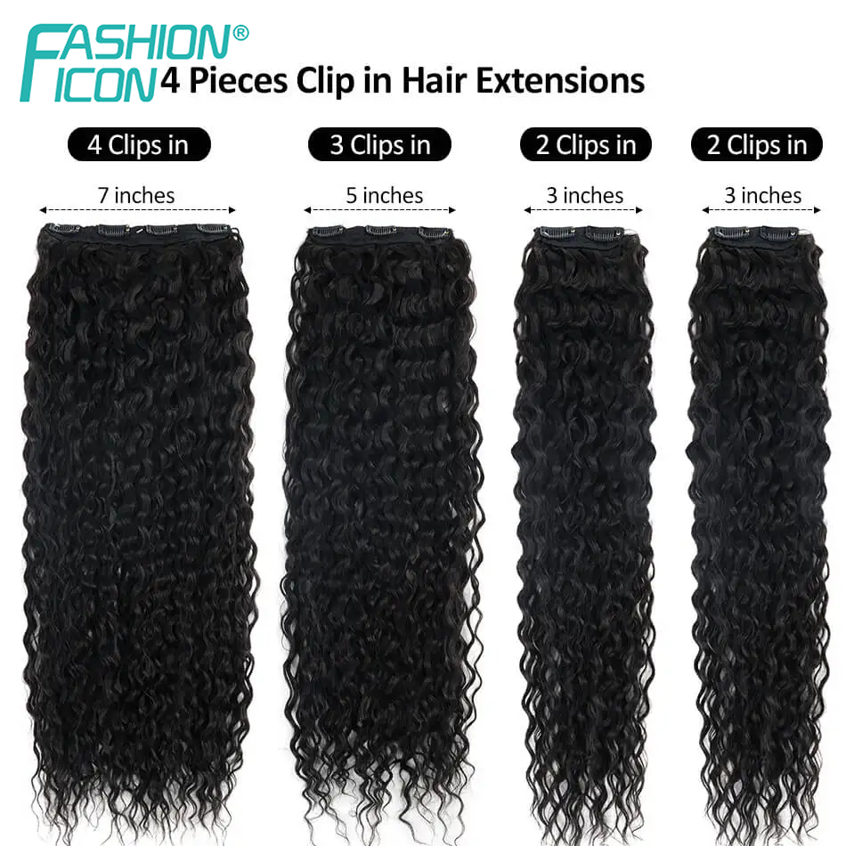 Synthetic Clip In Hair Extensi - Women Fashion Icon recensie en prijs
