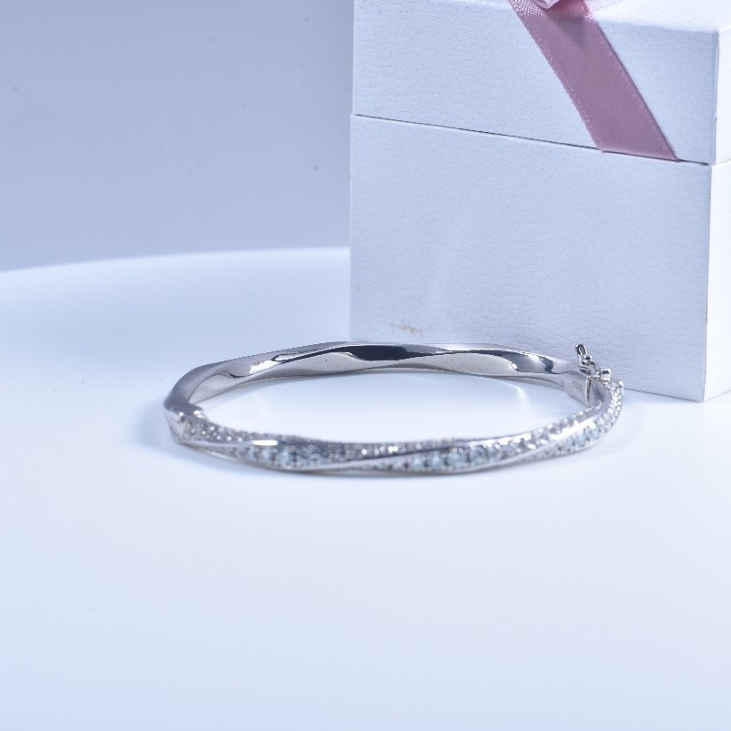 s925 Sterling Silver Bangle fo - Women Fashion Jewellery recensie en prijs