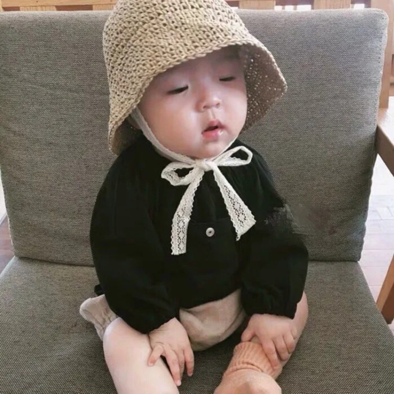 Summer Korean Baby Boy Girl St - Straw Hat Summer recensie en prijs