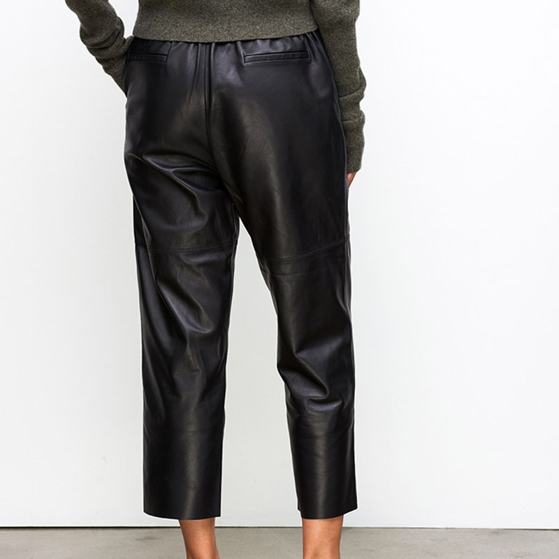 Genuine Leather Harem Pants Wo - Women'S Real Y2K Fashion recensie en prijs