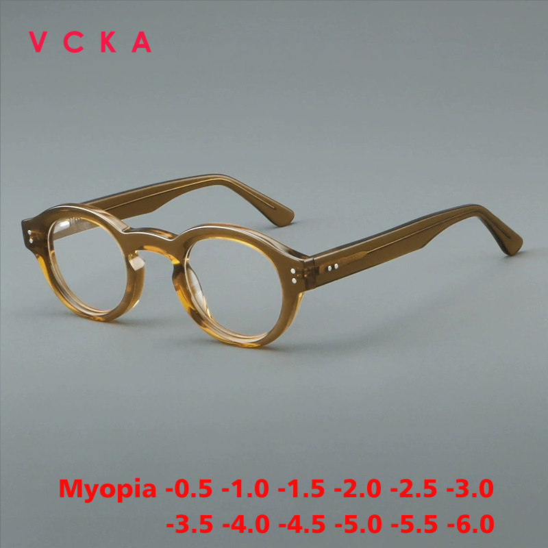 VCKA Fashion Acetate Round Myo - Women'S Fashion Glasses With Clear Lenses recensie en prijs