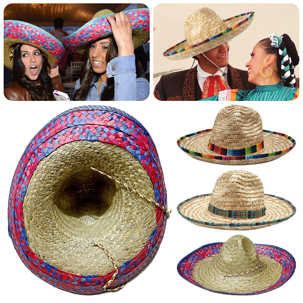 Mexican Sombrero Hat Straw Wea - Straw Hat Summer recensie en prijs