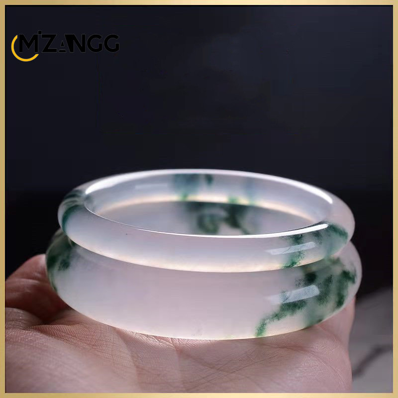 Natural Green Jadeite Bangle J - Women Fashion Jewellery recensie en prijs