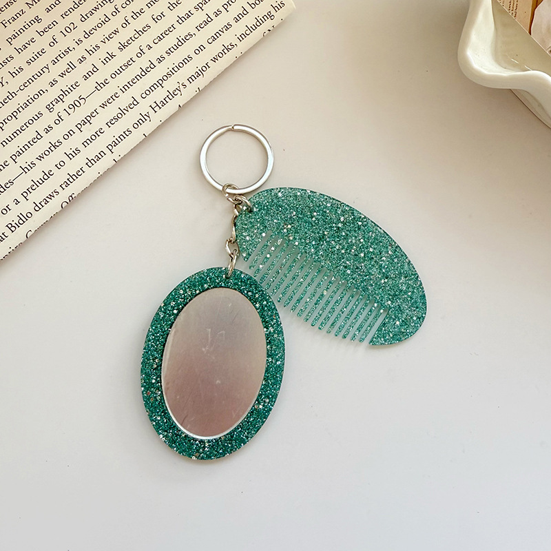 Oval Comb Mirror Keychain Pend - Women'S Ysl Fashion recensie en prijs